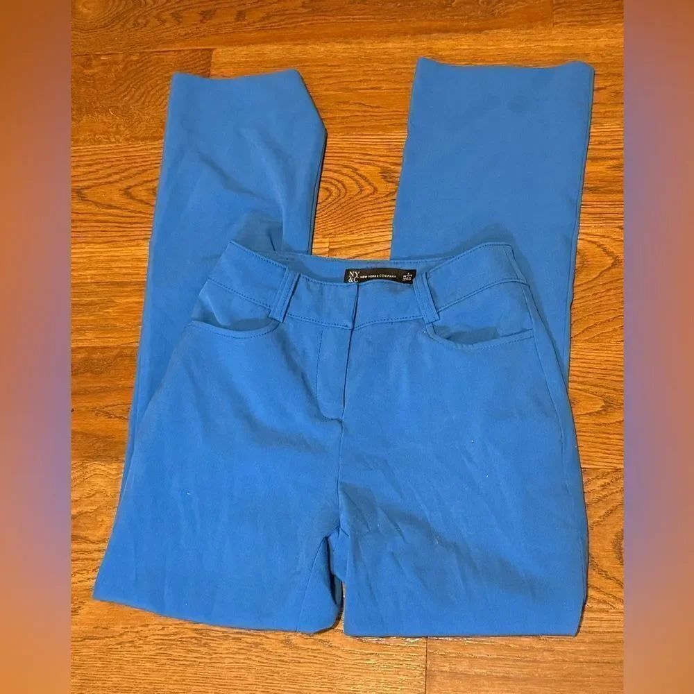 New York & Co. size 0 high rise blue dress pants